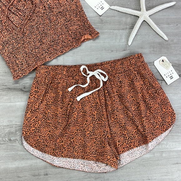 🔆BILLABONG🔆 SWEET SUNSET ROAD TRIPPIN PRINT TOP AND SHORTS SET - Picture 8 of 17